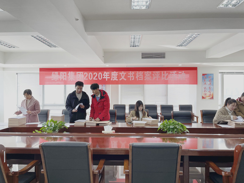 綠陽集團(tuán)舉辦檔案工作檢查評比活動現(xiàn)場.jpg