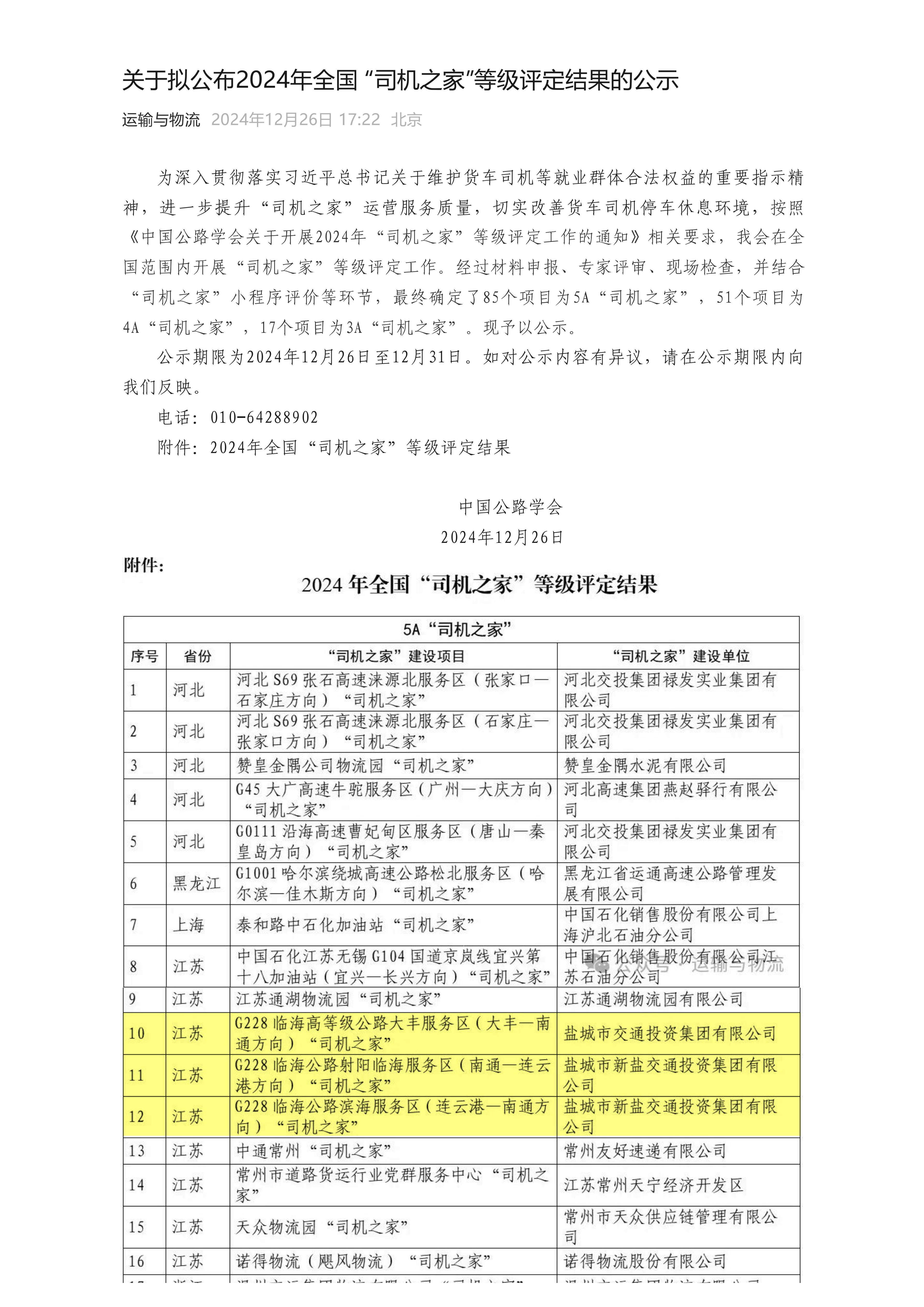 關(guān)于擬公布2024年全國 “司機(jī)之家”等級評定結(jié)果的公示_00.jpg